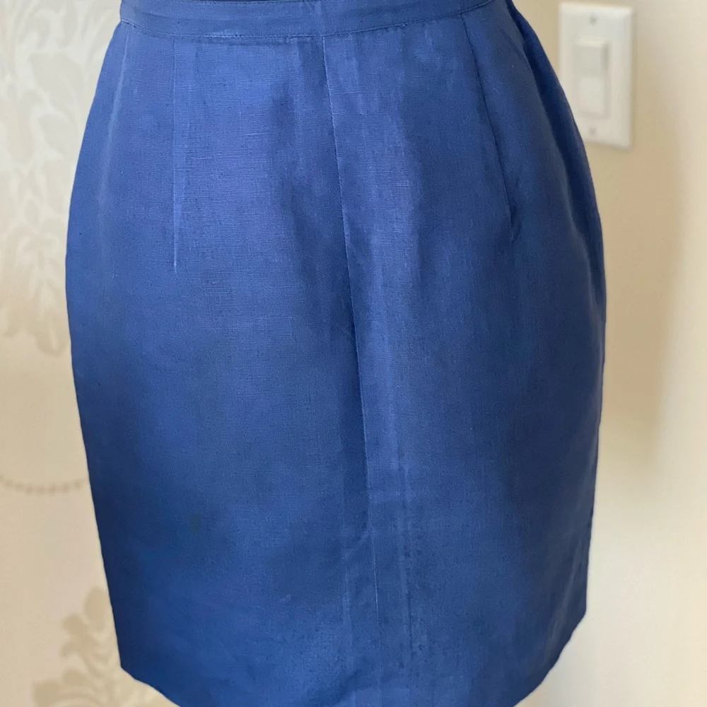 NAVY GUCCI WOMENS SKIRT - Picture 4 of 14